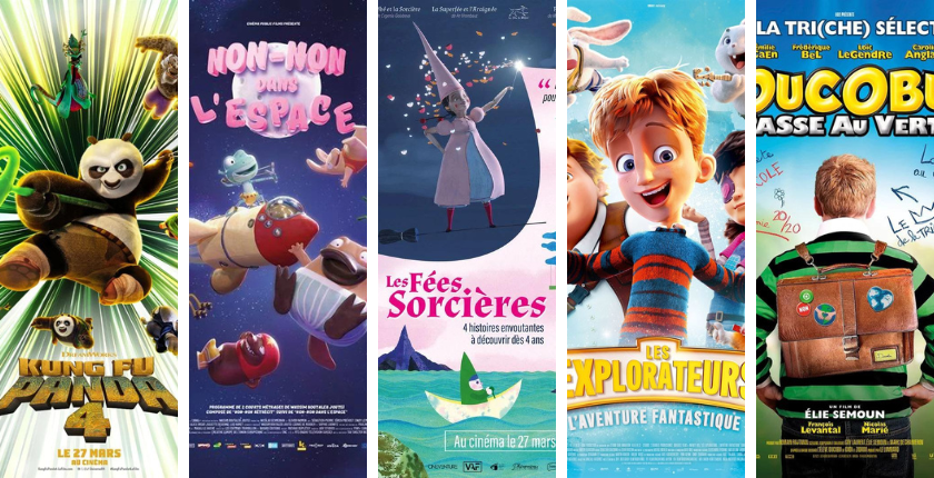 Les films pour enfants des vacances de printemps