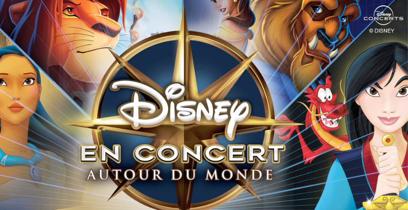 La magie DISNEY EN CONCERT "Autour du Monde" fait escale dans les plus grandes salles de spectacle de France en 2025 !