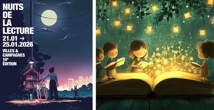 Les Nuits de la lecture 2026 avec les enfants dans l'Ain | Kidiklik
